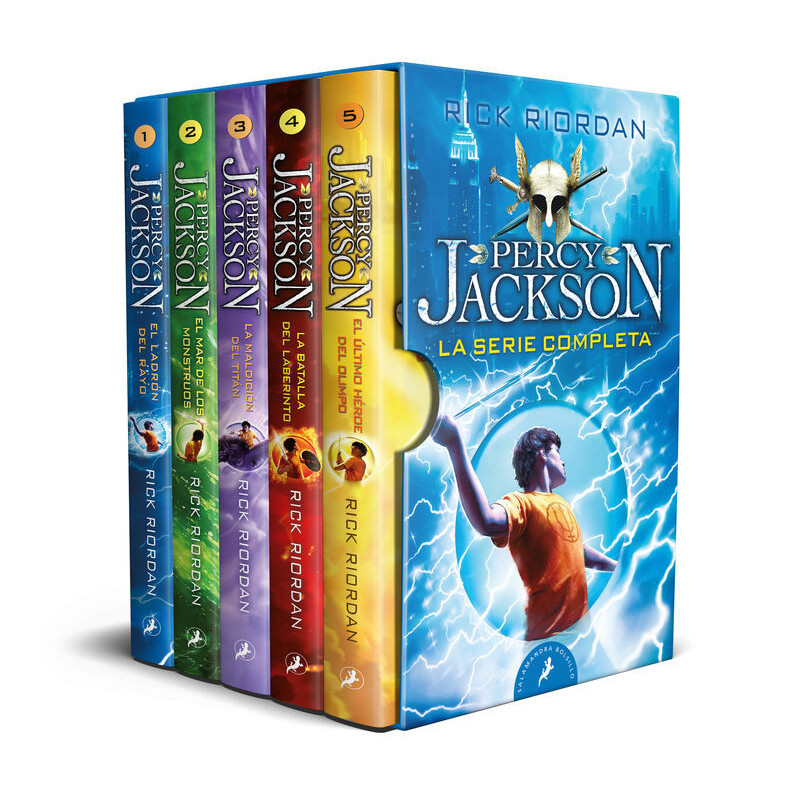 (ESTUCHE) PERCY JACKSON NAVIDAD