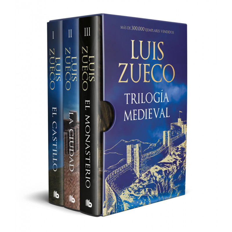 (ESTUCHE) TRILOGIA MEDIEVAL (EL CASTILLO + EL MONASTERIO + LA CIUDAD)