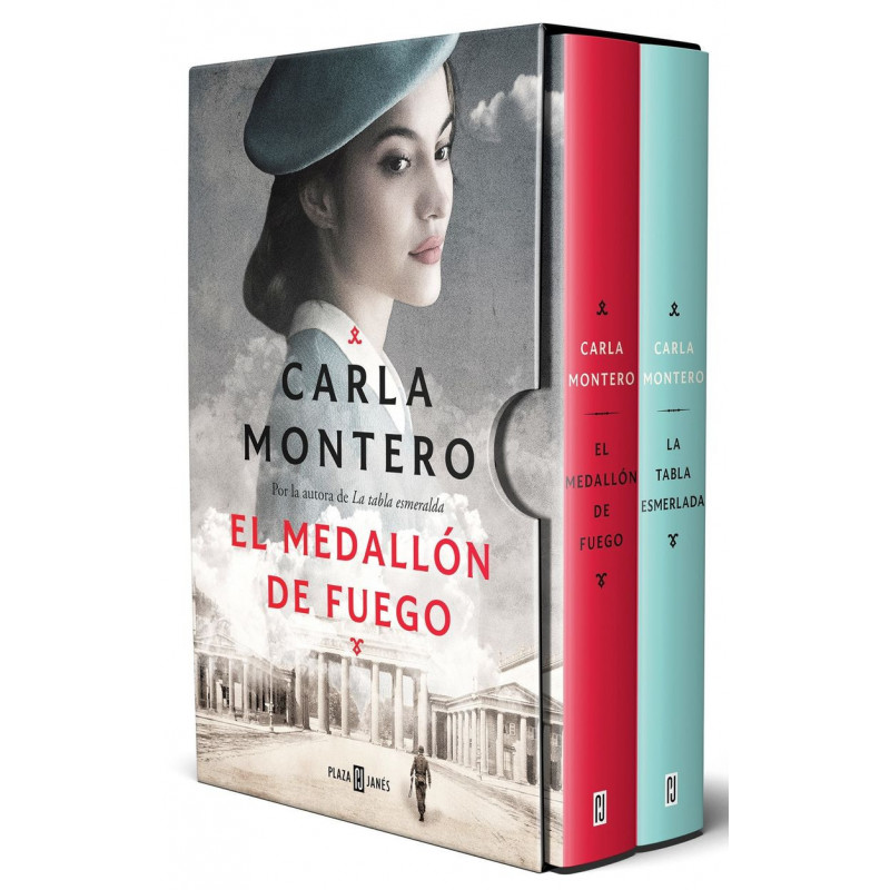 (ESTUCHE) CARLA MONTERO (EL MEDALLON DE FUEGO + LA TABLA ESMERALDA)
