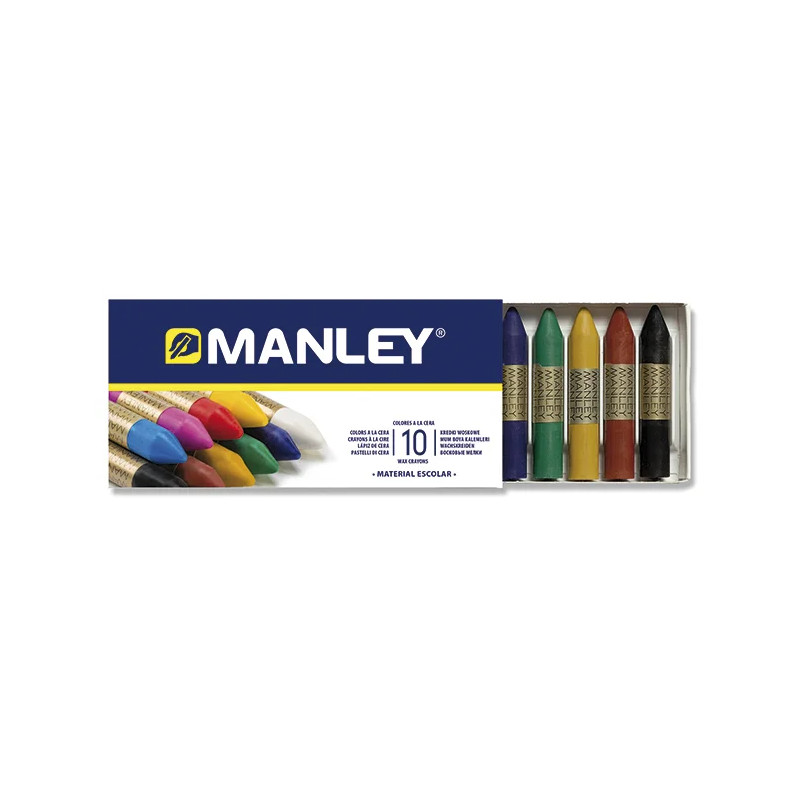 Ceras Blandas Manley 10 Colores