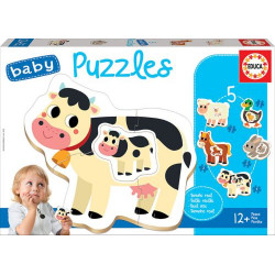 BABY PUZZLE ANIMALES GRANJA