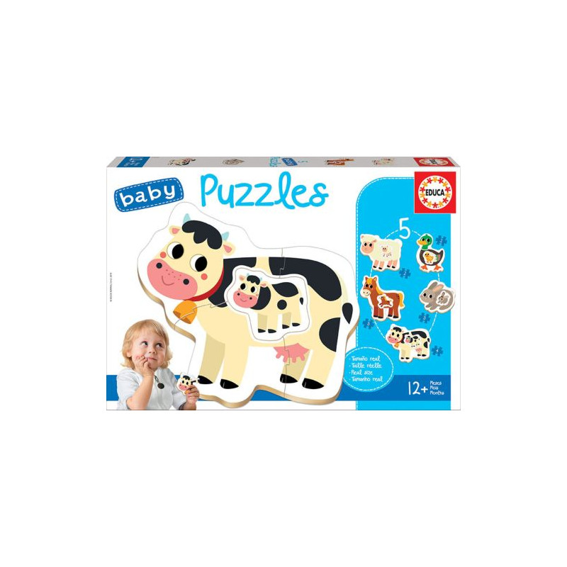 BABY PUZZLE ANIMALES GRANJA