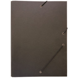 CARPETA CLASIFICADORA GOMAS Y SOLAPAS Fº NEGRO