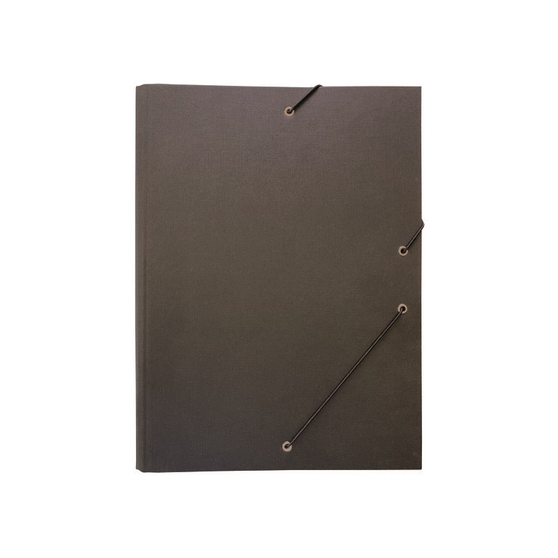 CARPETA CLASIFICADORA GOMAS Y SOLAPAS Fº NEGRO