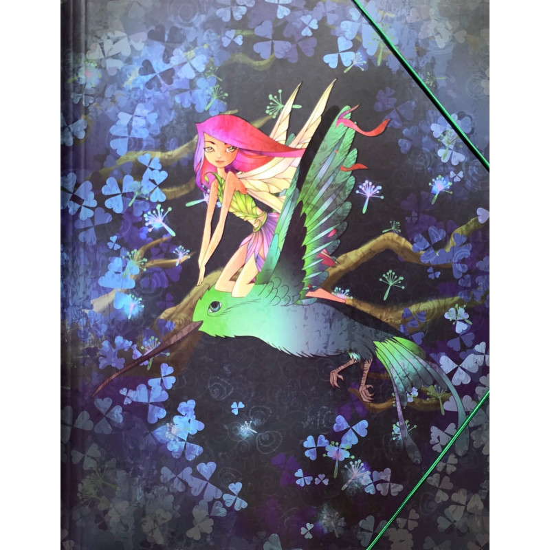 CARPETA SOLAPAS - HADAS PAJARO - SENFORT