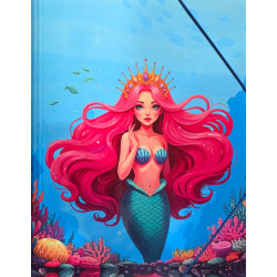 CARPETA SOLAPAS - SIRENA CORONA - SENFORT