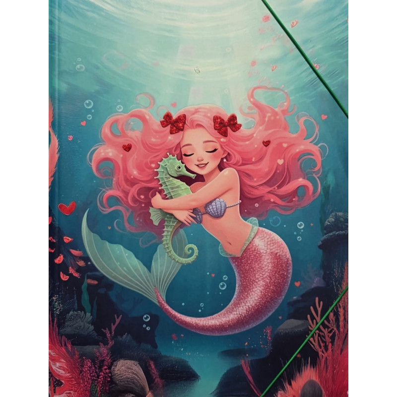 CARPETA SOLAPAS -  SIRENA CABALLO - SENFORT