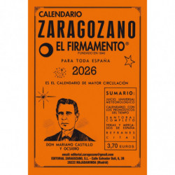CALENDARIO ZARAGOZANO 2026 - EL FIRMAMENTO