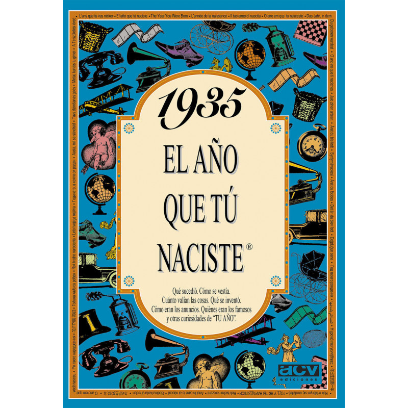 1935 EL AÑO QUE TU NACISTE
