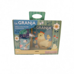 LA GRANJA - LIBRO Y CUBOS DE JUEGO MULTISENSORIAL