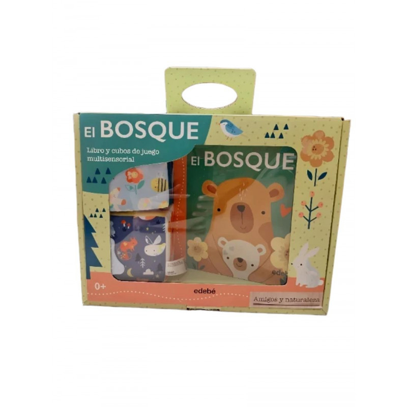 EL BOSQUE - LIBRO Y CUBOS DE JUEGO MULTISENSORIAL