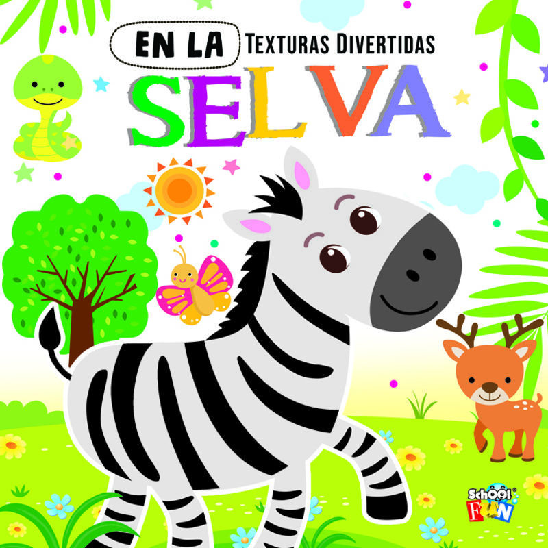 EN LA SELVA - TEXTURAS DIVERTIDAS