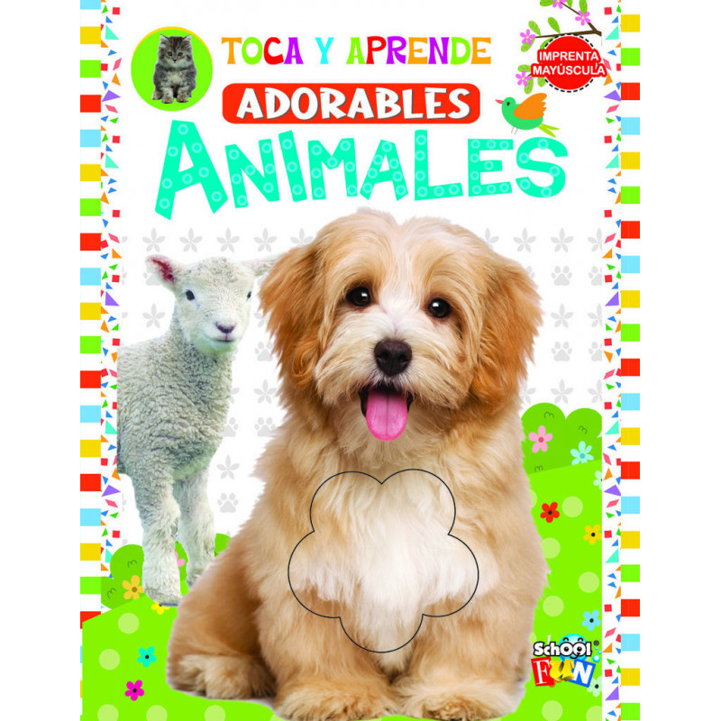 ADORABLES ANIMALES - TOCA Y APRENDE