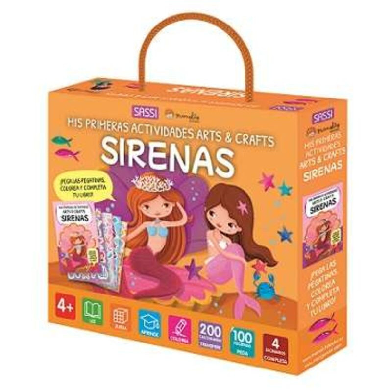 SIRENAS - MIS PRIMERAS ACTIVIDADES ARTS & CRAFTS SIRENAS - MIS PRIMERAS ACTIVIDADES ARTS & CRAFTS