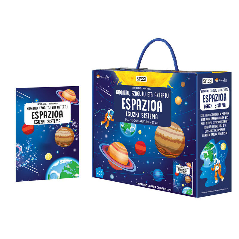 ESPAZIOA - EGUZKI SISTEMA - BIDAIATU, EZAGUTU, AZTERTU (+PUZLEA)