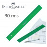 Regla Faber-Castell Gama Verde Plástico 30 cm. Regla Faber-Castell Gama Verde Plástico 30 cm.