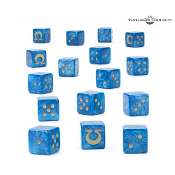 Juego de dados de los Ultramarines