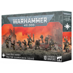CHAOS SPACE MARINES: ESCUADRA DE GUARDIAS TRAIDORES