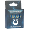 Juego de dados de los Ultramarines