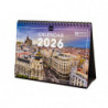 2026 * Desk Calendar Madrid Intl