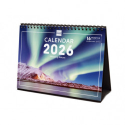 2026 * Desk Calendar Nature Intl