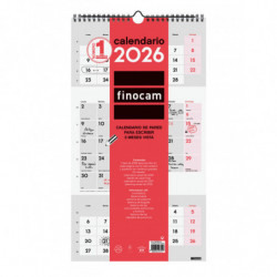 2026 * Calendario Pared Escribir 3Meses Vista