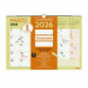 2026 * Calendario Pared Grafik Escribir A3