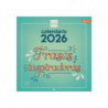 2026 * Calendario Pared 30X30 Mes Vista Frases Inspiradoras