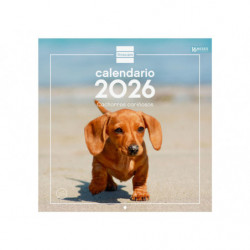 2026 * Calendario Pared 30X30 Cachorros