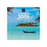 2026 * Calendario Pared 30X30 Paisajes Paradisiacos