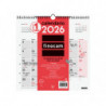 2026 * Calendario Pared Escribir 30X30