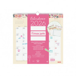 2026 * Calendario Pared Agenda Design Escribir 30X30