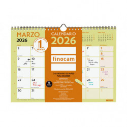 2026 * Calendario Pared Grafik Escribir A4
