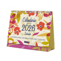 2026 * Calendario Sobremesa Agenda Talkual Escribir