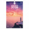2026 * Calendario Pared Espiral 25X40 Atardeceres Magicos