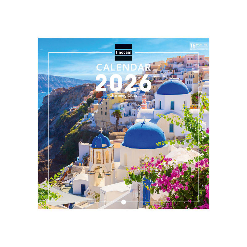 2026 * Wall Calendar 18X18 Charming Intl