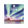 2026 * Wall Calendar 18X18 Nature Intl
