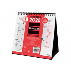 2026 * Calendario Sobremesa Escribir Pestañas S