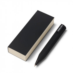 Shorty Pen Set FABRIANO negro - Boligrafo + Bloc