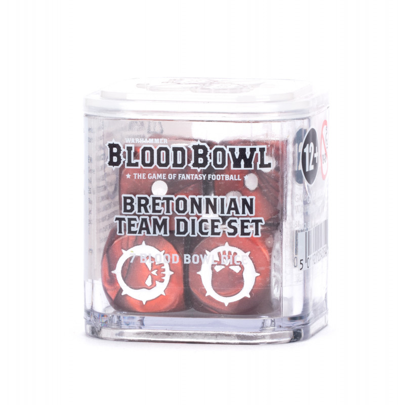 BLOOD BOWL - BRETONNIAN TEAM DICE SET