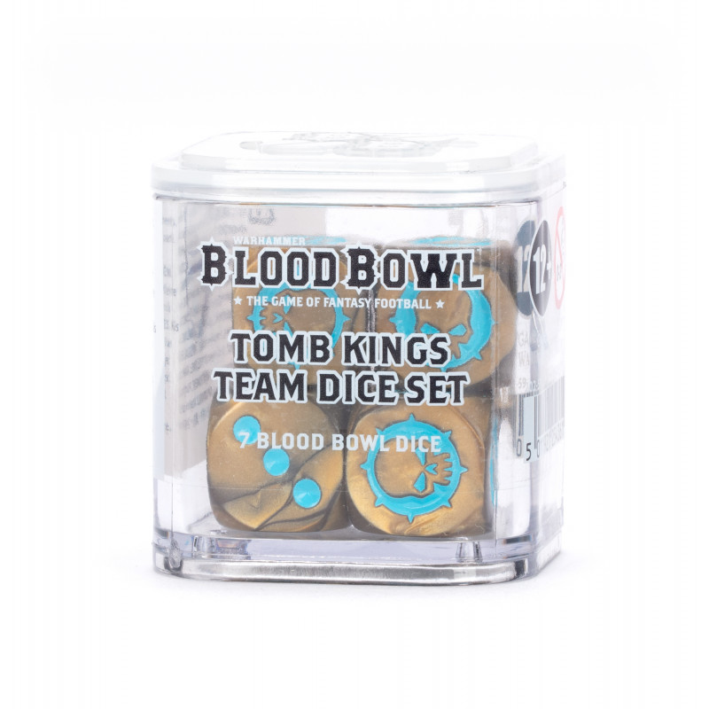 BLOOD BOWL - TOMB KINGS TEAM DICE SET