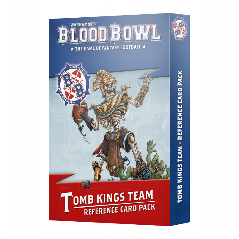 BLOOD BOWL - TOMB KINGS TEAM CARD PACK