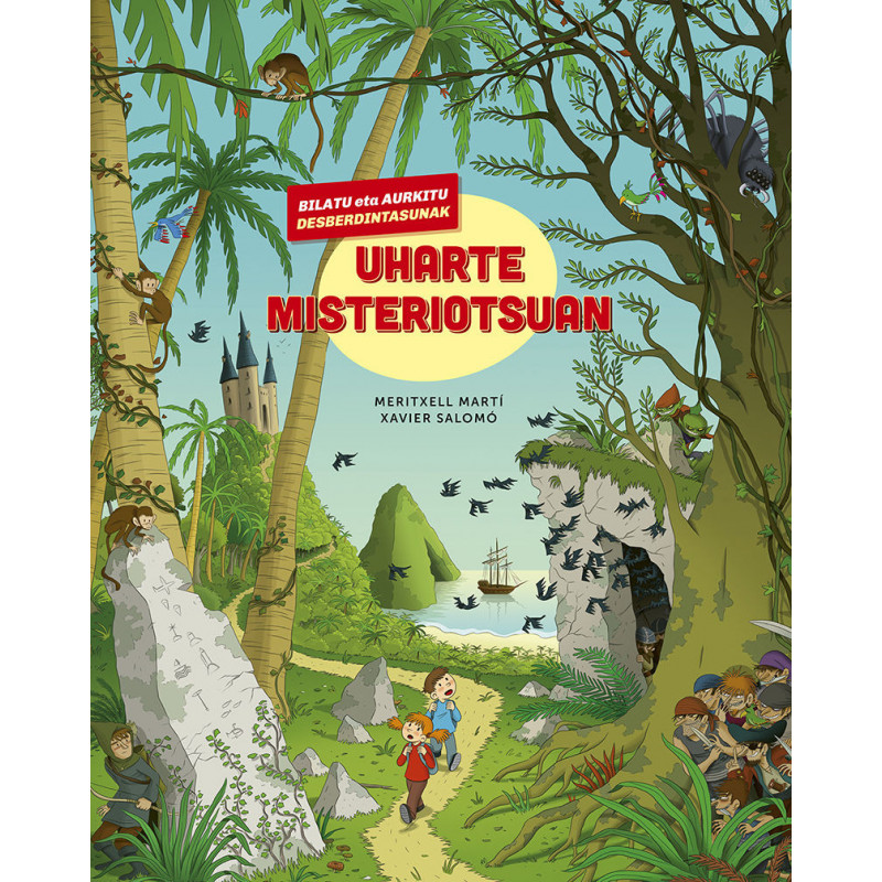 BILATU ETA AURKITU DESBERDINTASUNAK - UHARTE MISTERIOTSUAN