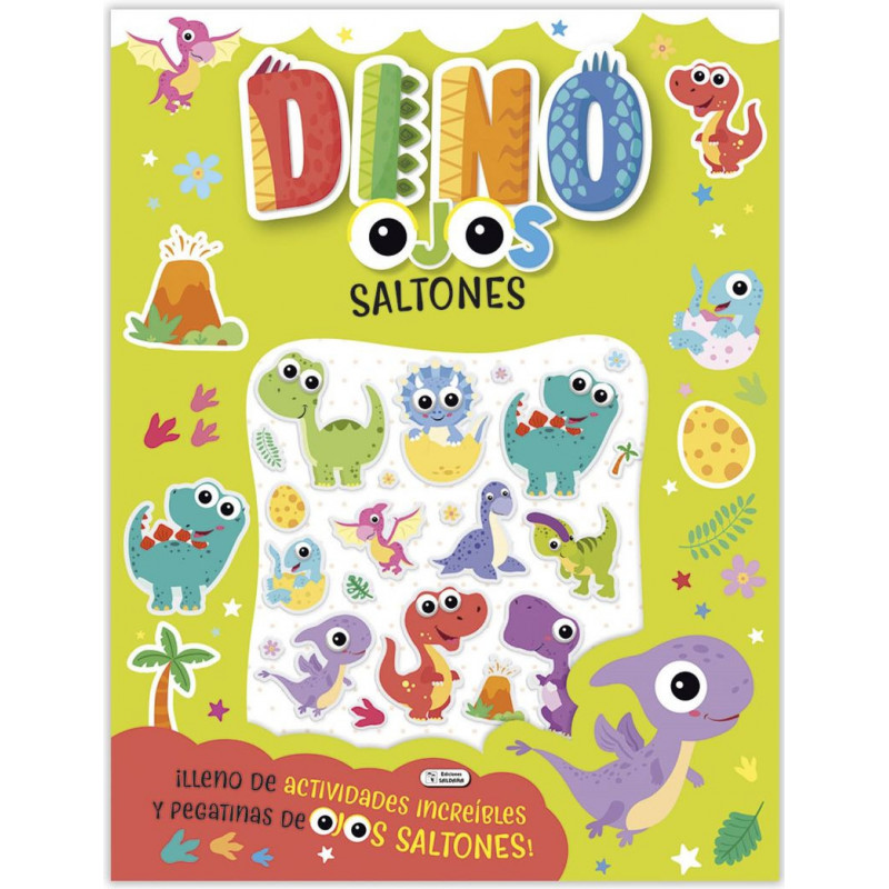 DINO - OJOS SALTONES STICKERS BOOK