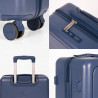 Maleta cabina rígida 55 cm MILAN 430 since 1918 - azul