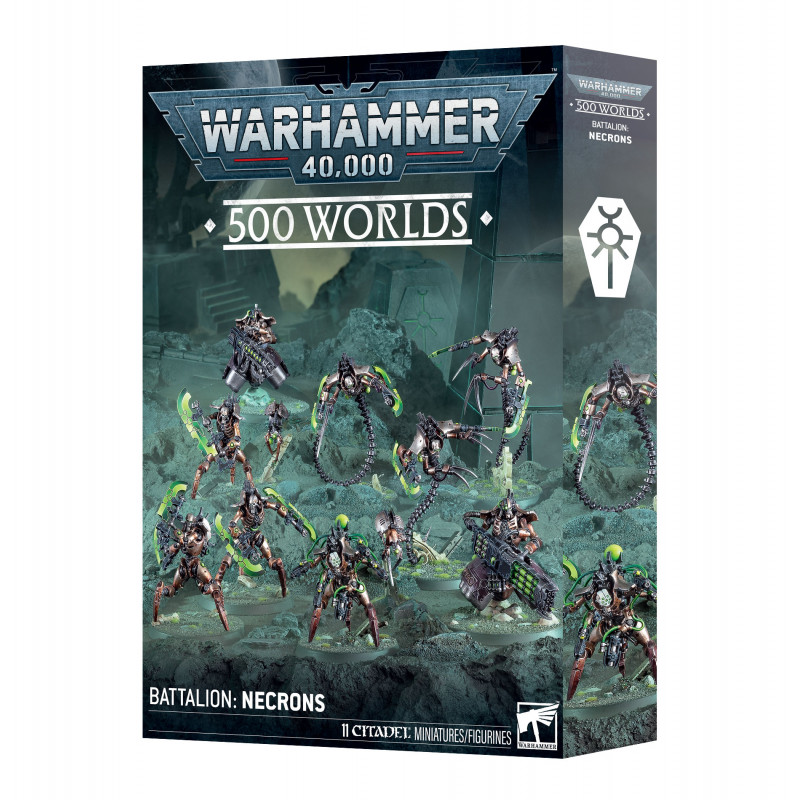 500 WORLDS BATTALION: NECRONS