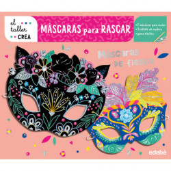 MASCARAS PARA RASCAR. MASCARAS DE FIESTA