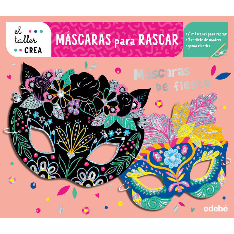MASCARAS PARA RASCAR. MASCARAS DE FIESTA