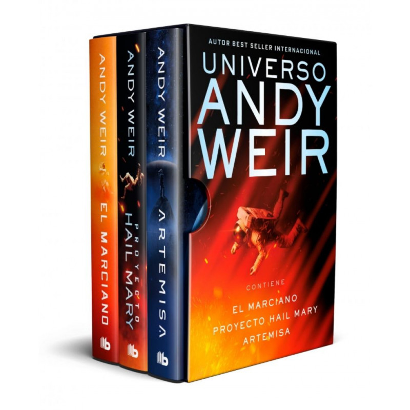 (ESTUCHE) ANDY WEIR (EL MARCIANO / PROYECTO HAIL MARY / ARTEMISA)