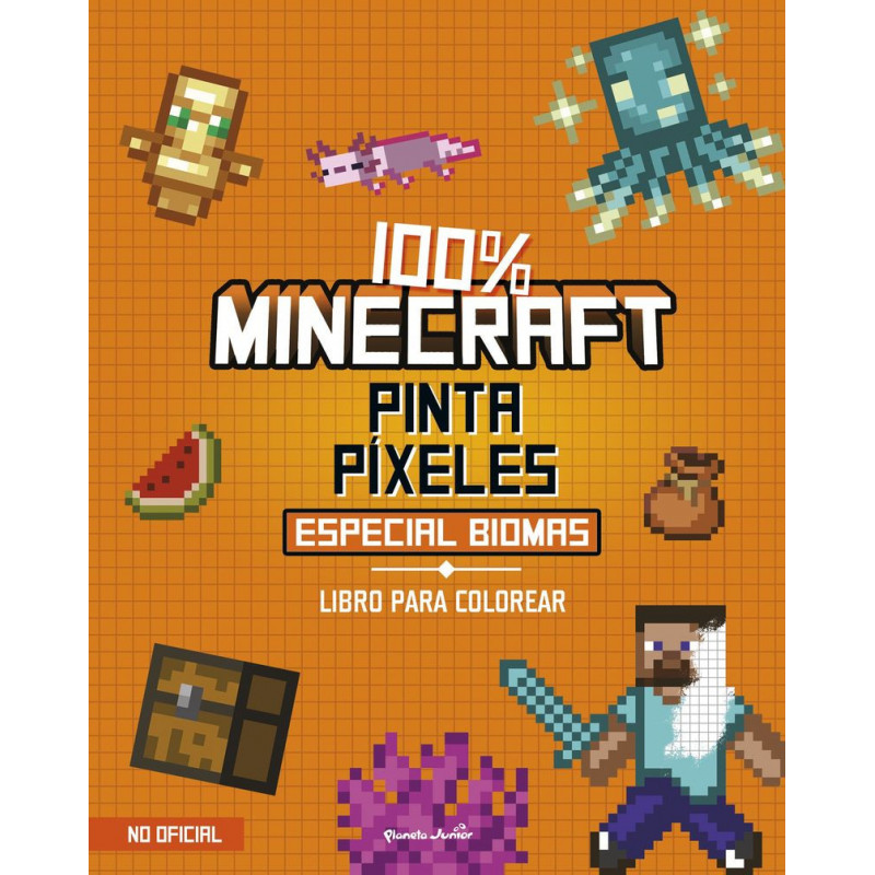 MINECRAFT - PINTA PIXELES. ESPECIAL BIOMAS